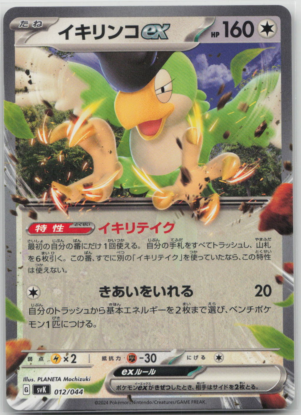 Squawkabilly ex Holo SV: Stellar Miracle Deck Build Box 012/044 NM