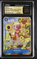 Rebecca Alternate Art Parallel Super Rare Adventure On Kami'S Island OP15-053 NM